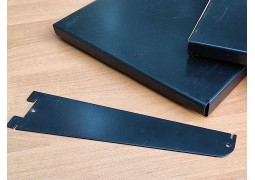 Металева полиця 900х300мм.(чорна)